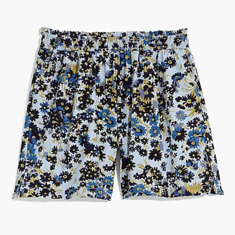 Madewell Second Wave Board Shorts in Daisy Reverie